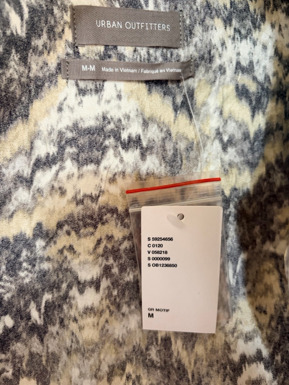 Urban Outfitters Satin Wrap Mini Skirt Size M New Boho Chic Summer Festival - Picture 8 of 8